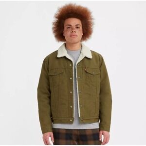Levi's Type III Sherpa Trucker Jacket 163650189 Large